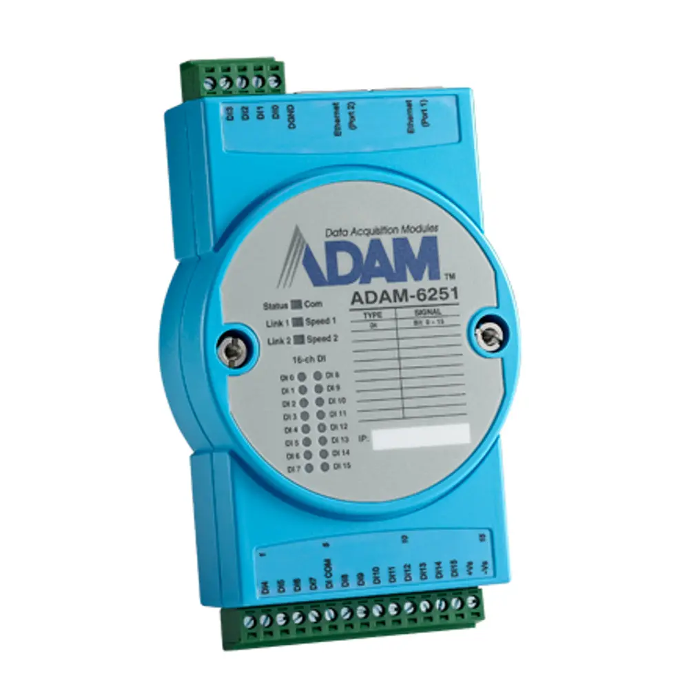 16-CH DI, 8-CH DO MODBUS TCP MODULE