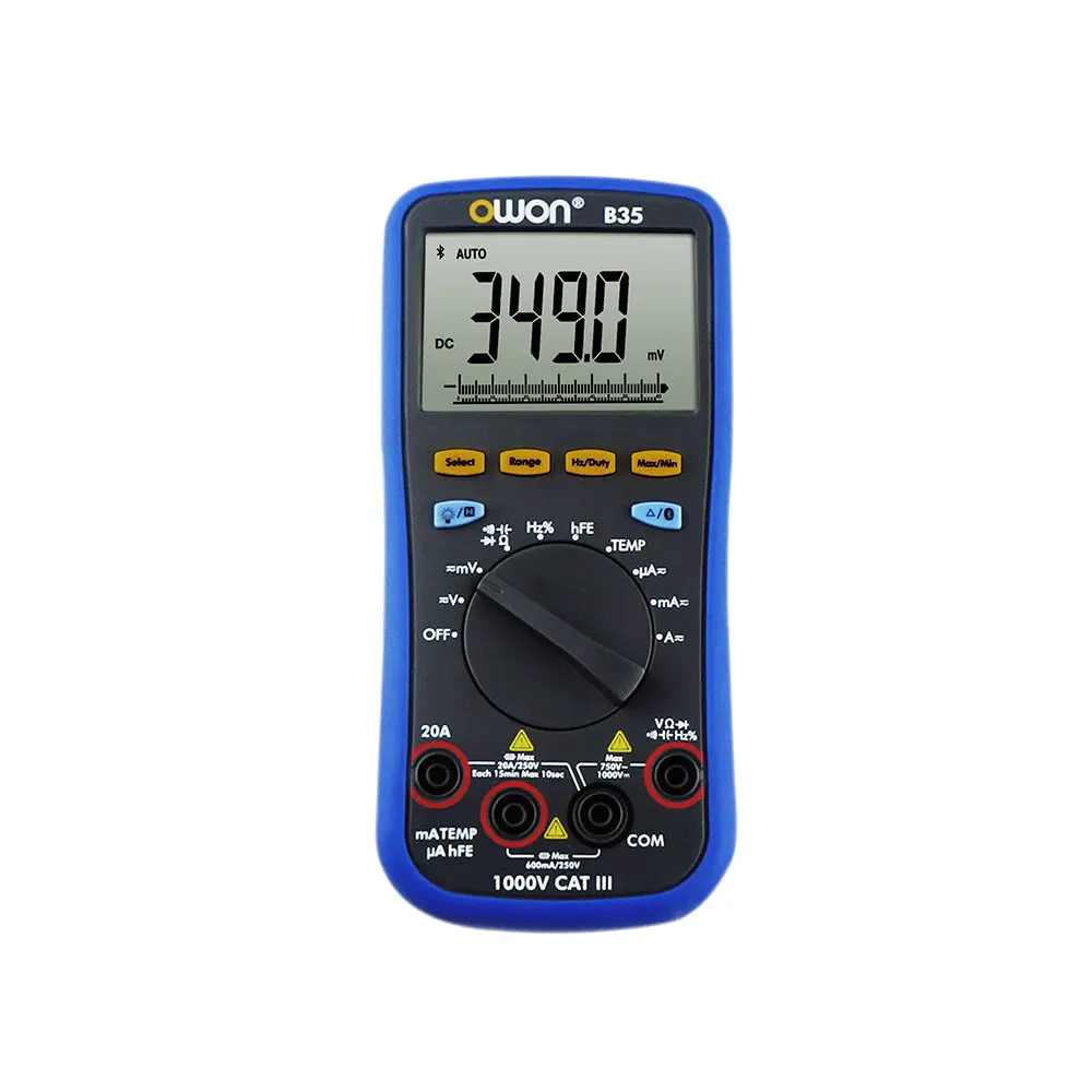 OWON B35T+ Digitalmultimeter – Bluetooth, 6000 Co Produktbild-Vorschau 11