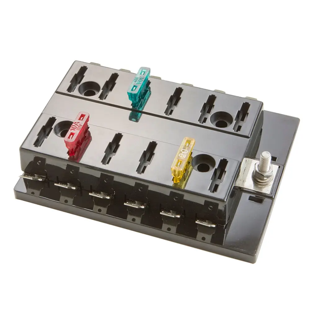 ATO/ATC® BLADE FUSE BLOCK, 12 POLE