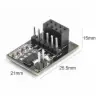 3.3V WIRELESS ADAPTER MODULE SOCKET ADAPTER BOARD FOR 8PIN NRF24L01