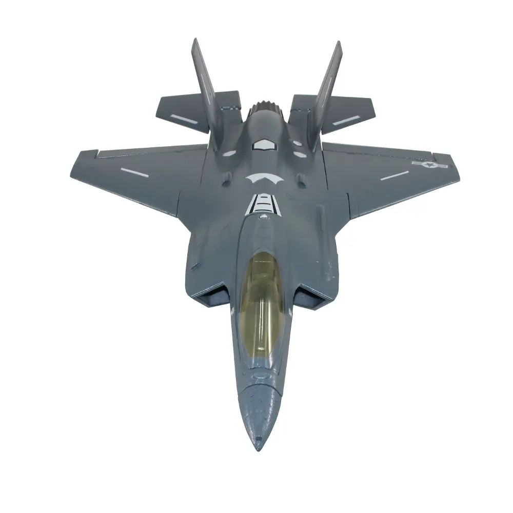 F-35 RC JET, WINSPAN IS 19.5", LENGTH IS 27.5"