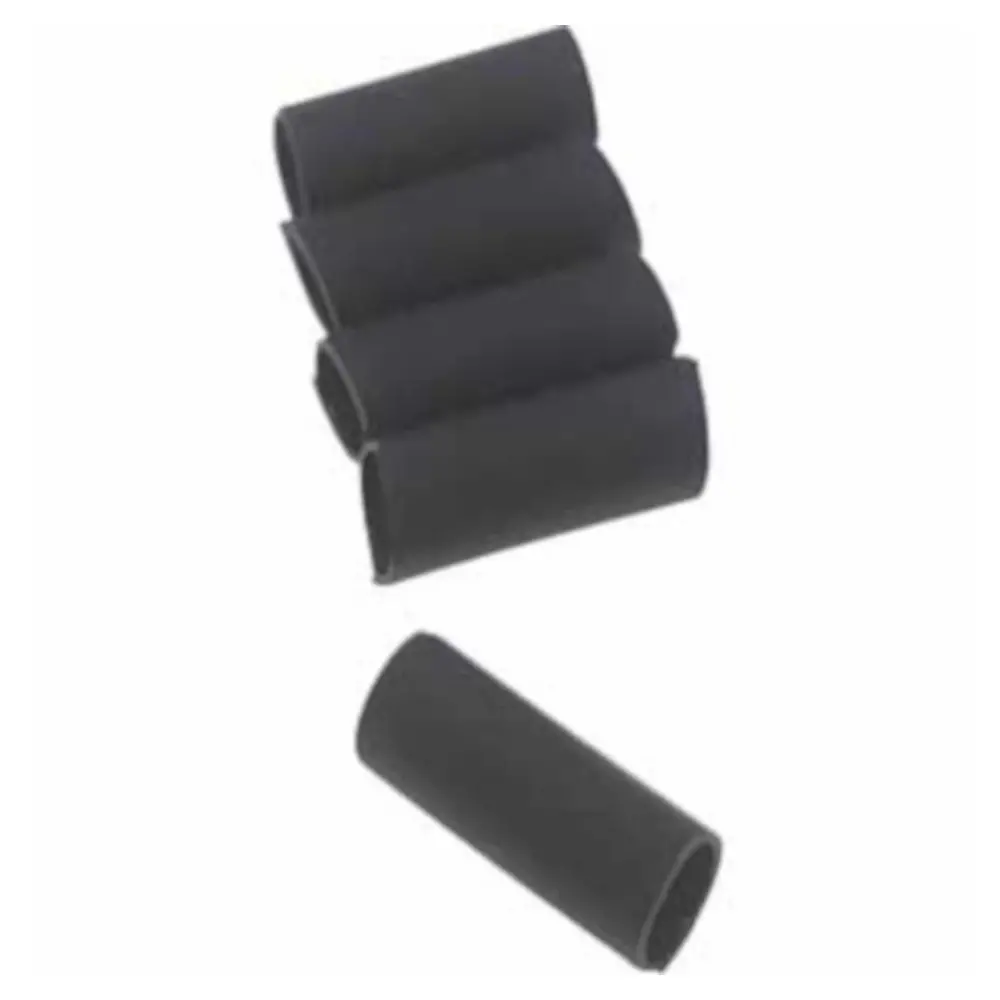 HEAT SHRINK TUBING - 1/8" X 0.042 FT, BLACK, 100 PER PACK