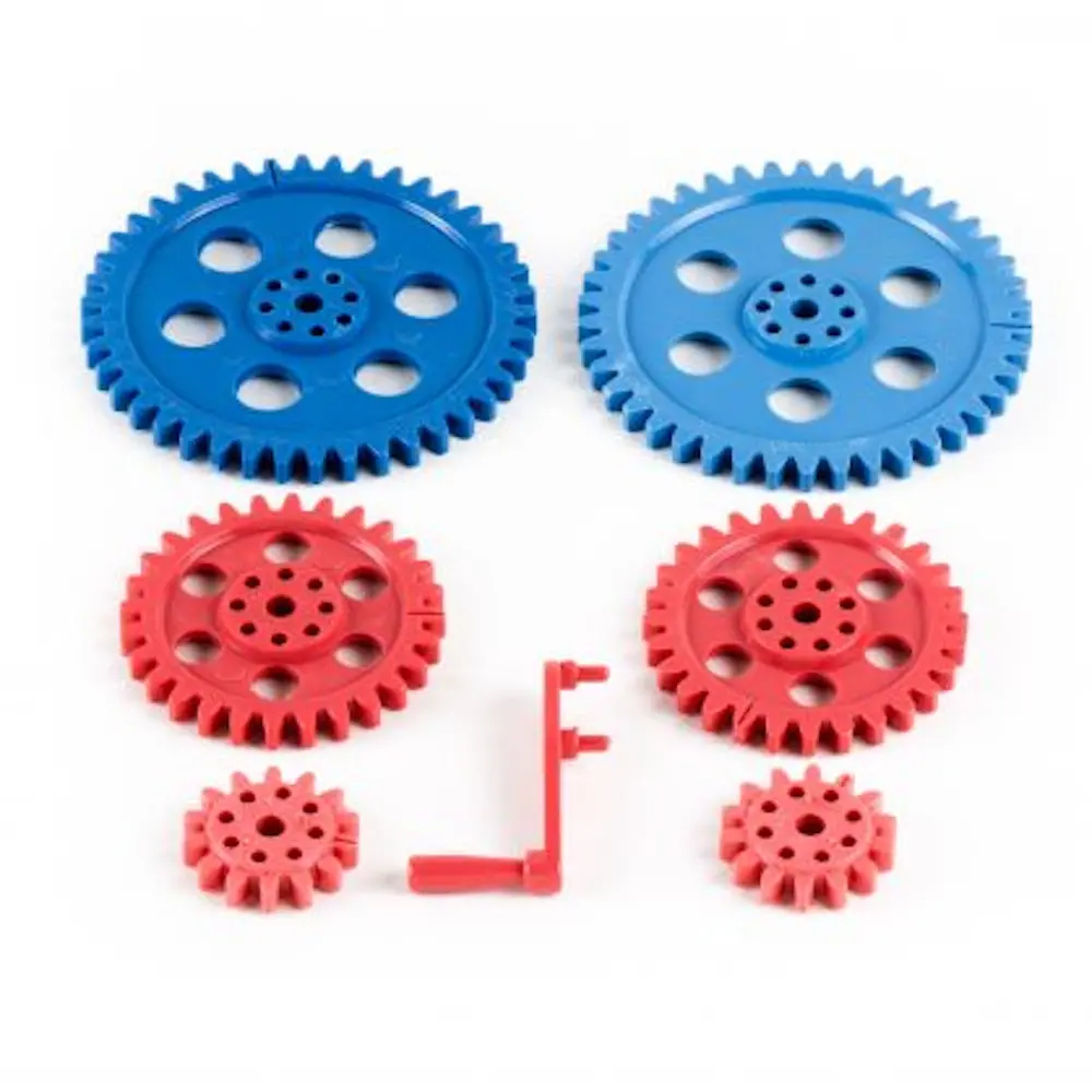 LARGE PLASTIC GEAR SET (7 PCS)