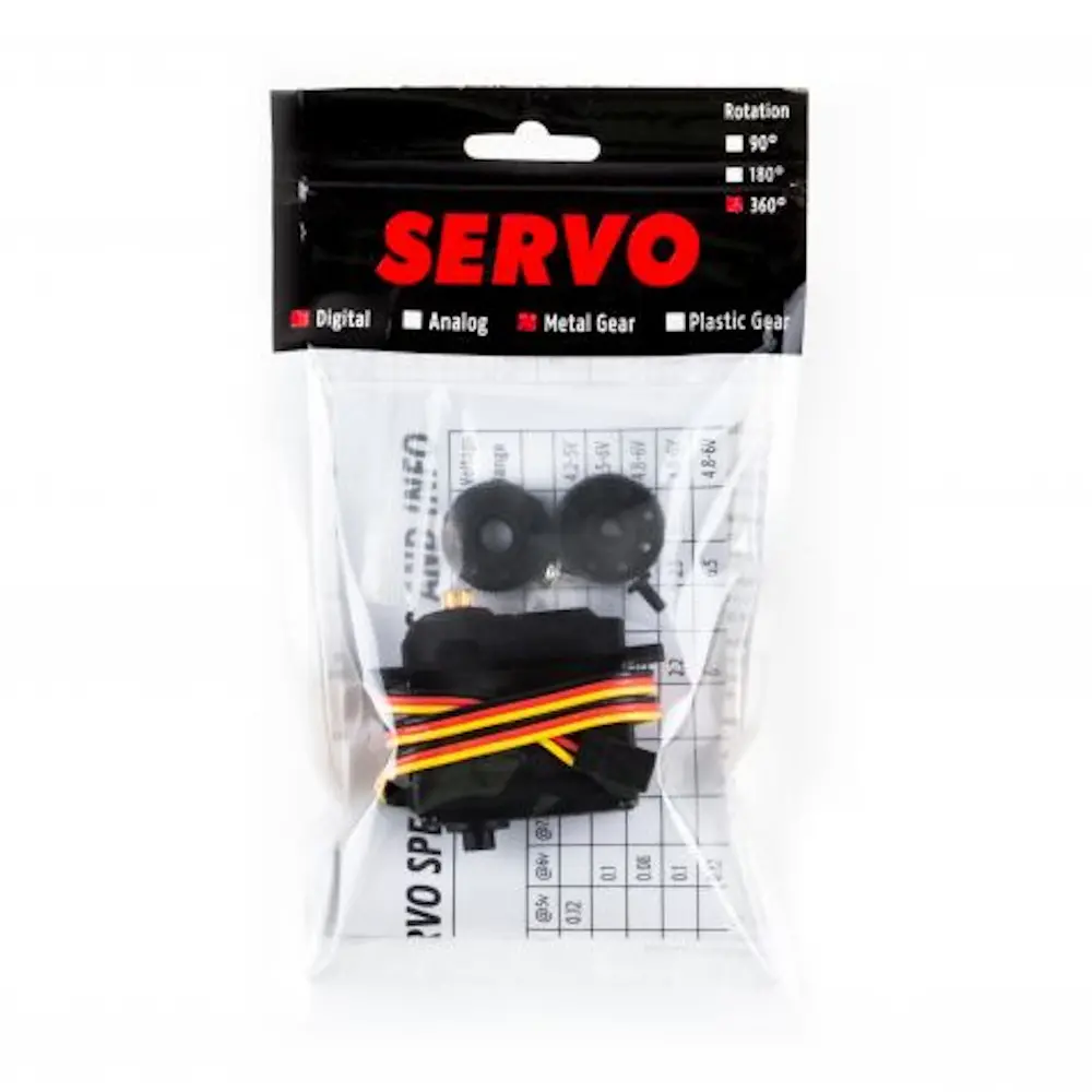 SERVO - METAL GEAR DIGITAL SERVO - 360