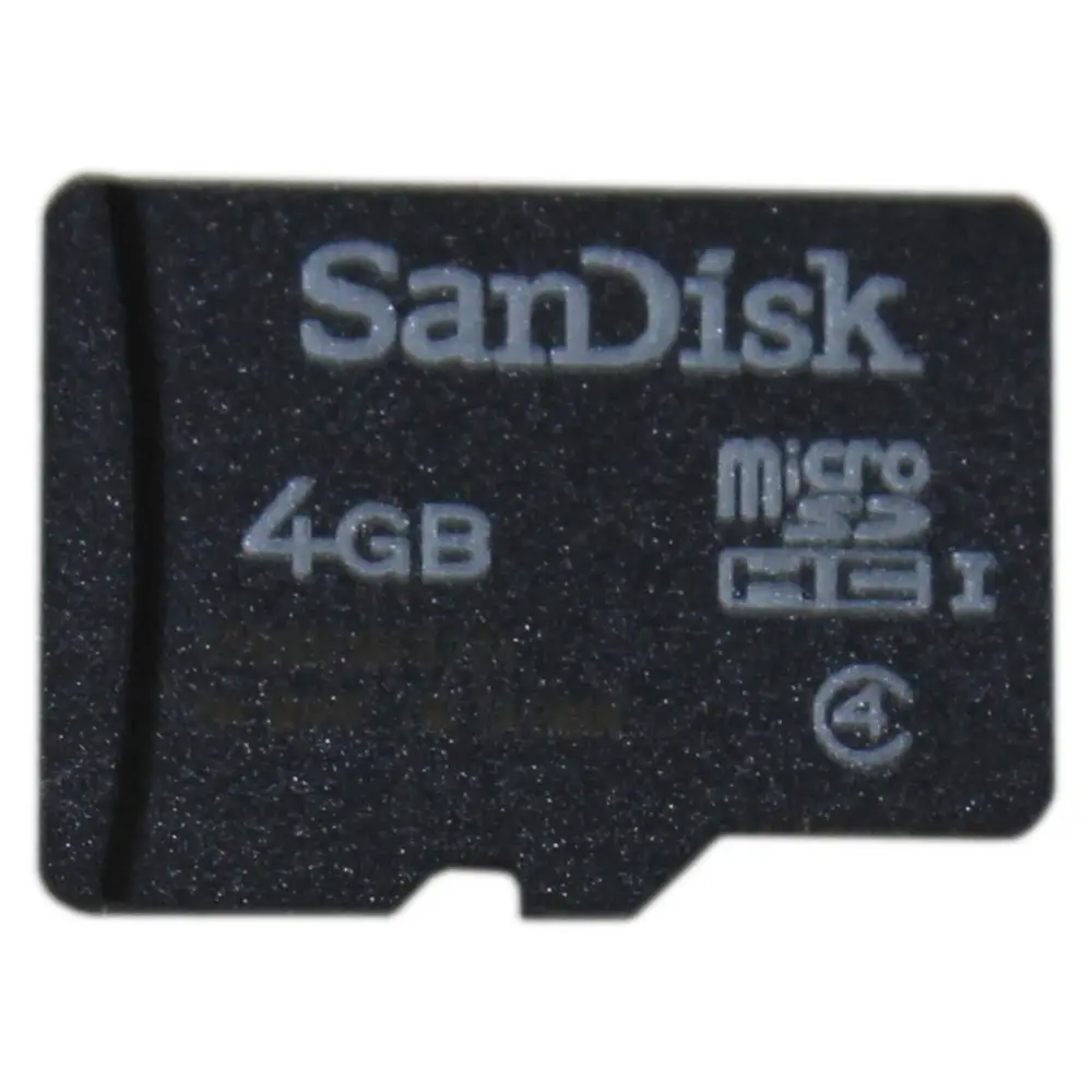 4GB MICRO SD CARD