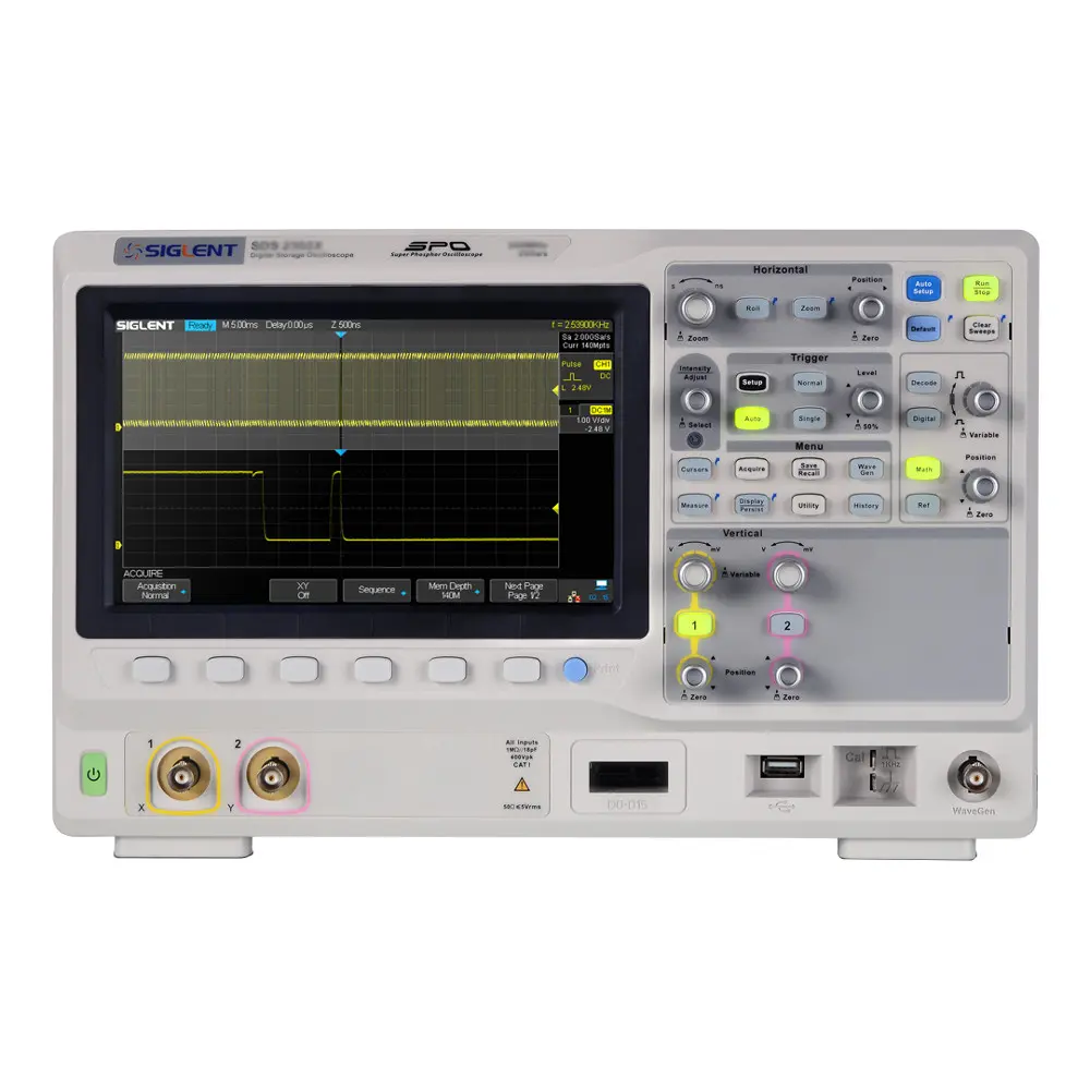 200MHZ;2 CHANNELS; 2GSA/S; 140MPTS MEMORY DEPTH