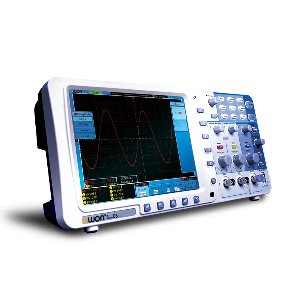 OWON SDS8202V 200MHZ DEEP MEMORY DIGITAL STORAGE OSCILLOSCOPE WITH