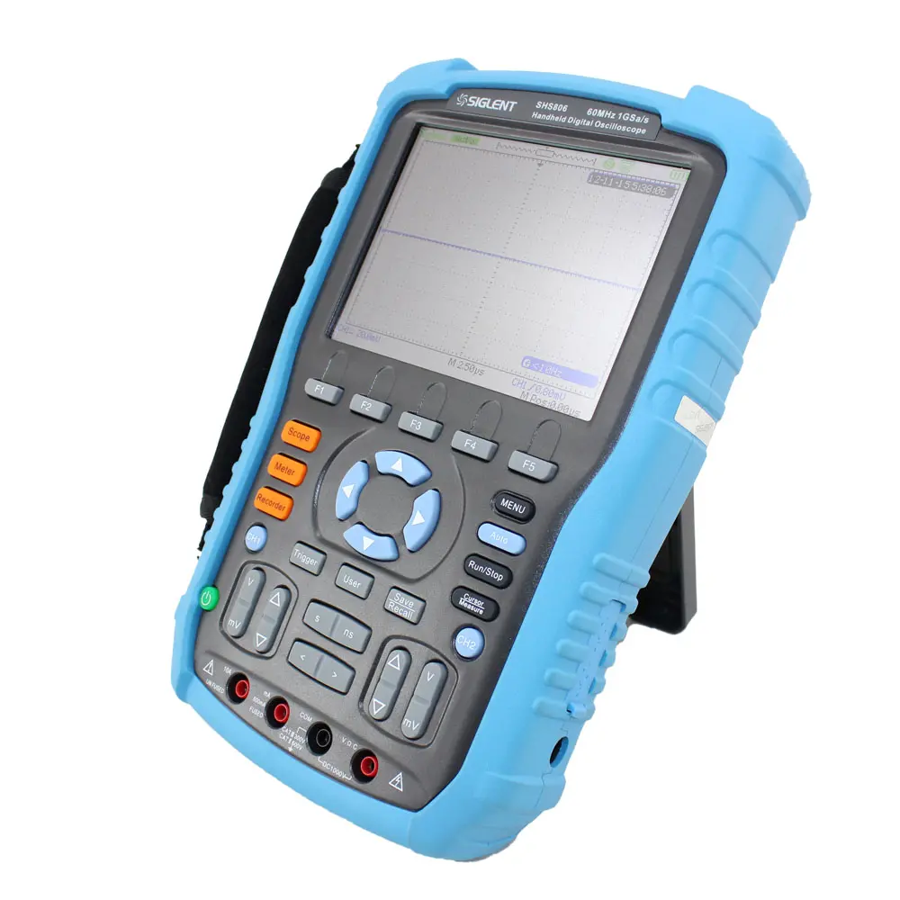 SIGLENT HANDHELD SCOPE METER, 60MHZ 1GSA/S REAL TIME SAMPLING , DMM FUNCTIONS.