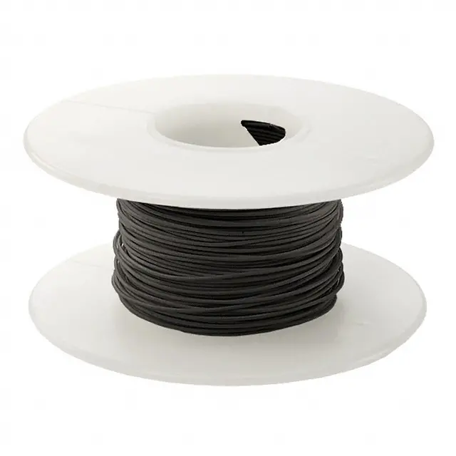 BLACK 28AWG 100FT ROLL