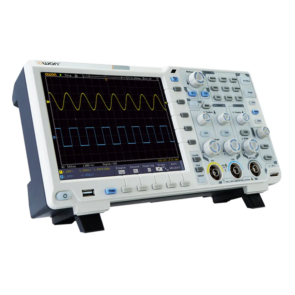 100MHZ, 1GS/S, 8BITS ADC, 2CHS