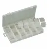 PLASTIC BOX W/DIVIDERS 11 X 7 X 1.75