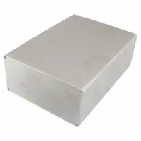 ALUM PCB BOX/SPLIT BDY NATURAL