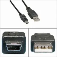 USB A TO MINI B MALE