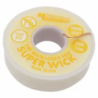 SUPER WICK # 2 YELLOW STATIC FREE 50 FT ROLL