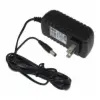 AC/DC 12 VOLT WALL PLUG IN POWER ADAPTOR, 1.3 AMPS ( 15 WATTS) W 2 METER CABLE & FEMALE CONNECTOR (5.5MM X 2.1MM