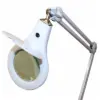 CLAMP ON MAGNIFIER LAMP, GLASS LENS, 5 DIPTER