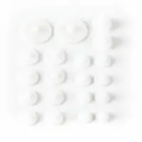 ASSORTED PLASTIC TWIN GEAR SET - 0.5 MODULE (2.05MM ID) (20 PCS)