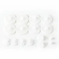 ASSORTED PLASTIC GEAR SET - 0.5 MODULE (16 PCS)