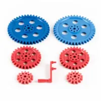 LARGE PLASTIC GEAR SET (7 PCS)