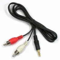 3.5MM STEREO TO RCA MALE