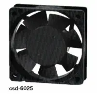 60MMX 60MMX25MM 12V DC FAN