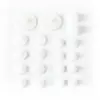 ASSORTED PLASTIC TWIN GEAR SET - 0.5 MODULE (2.05MM ID) (20 PCS)