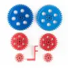 LARGE PLASTIC GEAR SET (7 PCS)