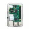 RASPBERRY PI 3 SNAP TOGETHER CLEAR CASE