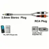 3.5MM STEREO TO RCA MALE