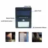 WALLMOUNT SOLAR SENSOR LED LIGHT 1W 120LM