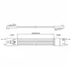 4-PIN/I2C CONNECTOR, 8" CABLE (4 PACK)