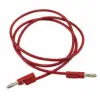 BANANA PLUG PATCH CORD (RED)