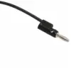 BANANA PLUG PATCH CORD (BLACK)