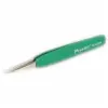 TWEEZER, ESD-SAFE, SOFT-GRIP, EXTREMELY FINE AND SHARP TIP