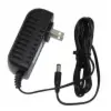 AC/DC 12 VOLT WALL PLUG IN POWER ADAPTOR, 1.3 AMPS ( 15 WATTS) W 2 METER CABLE & FEMALE CONNECTOR (5.5MM X 2.1MM