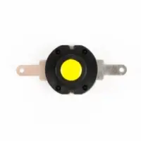 DC 12 0.5A YELLOW ON OFF MINI PUSH BUTTON