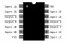 QUAD 2 IN NAND SCHMITT TRIGGER