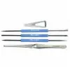 SOLDER AID TOOL SET W/REVERSE TWEEZERS AND HEAT SINK