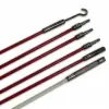 30' CABLE FISH KIT  QTY. 5, 5' RED 3/16 RODS QTY. 1, 5' GLOW 3/16 ROD QTY. 1, MINI HOOK QTY. 1, MINI EYE