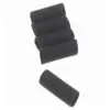 HEAT SHRINK TUBING - 1/8" X 0.042 FT, BLACK, 100 PER PACK