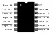 QUAD LINE REC(GD75189A EQUIV)