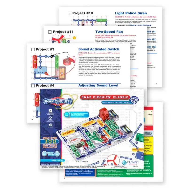 Elenco SC-300 Snap Circuits Classic | Circuit Specialists