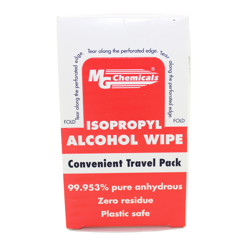 Isopropyl Alcohol Wipes 25 Pack