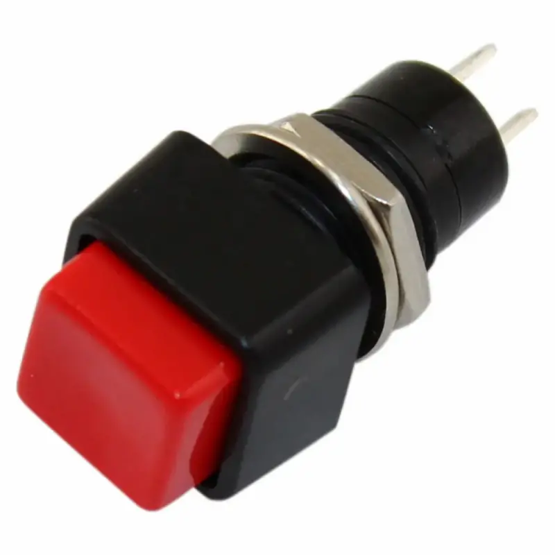 RoHS Compliant Pushbutton Switch OFF-ON Red