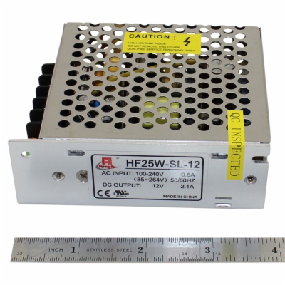 12V Power Supply - 2.1A Single Output