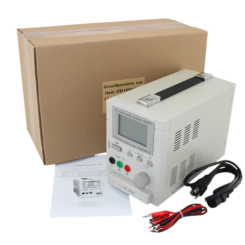 120 Volt Single Output Linear DC Power Supply 1.0 Amp