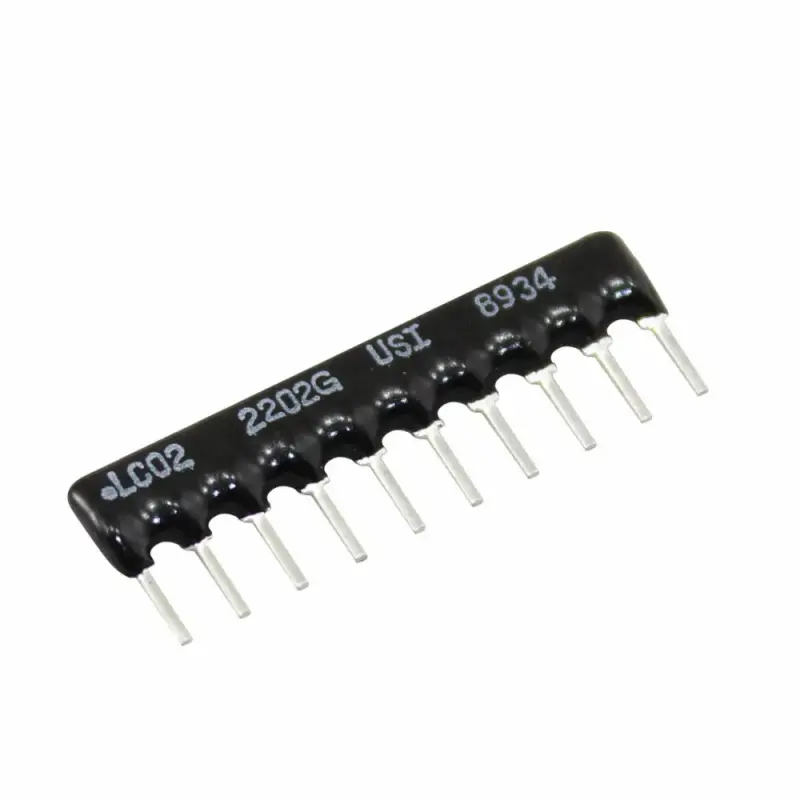10 Resistenze A Rete 10K 5 Pin 4 Resistenze 2% – Nuove - Foto 3