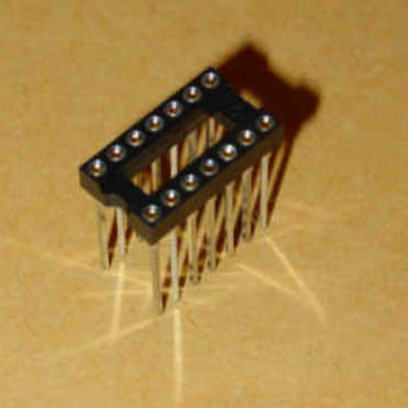 Adattatori Ic Rotonde 50 Prese DIP IC 14 Pin - Rotonde, Placcate Oro, Perfette Per Saldatura E Prototipazione Elettronica Prese Dip 14 Pin - Foto 2