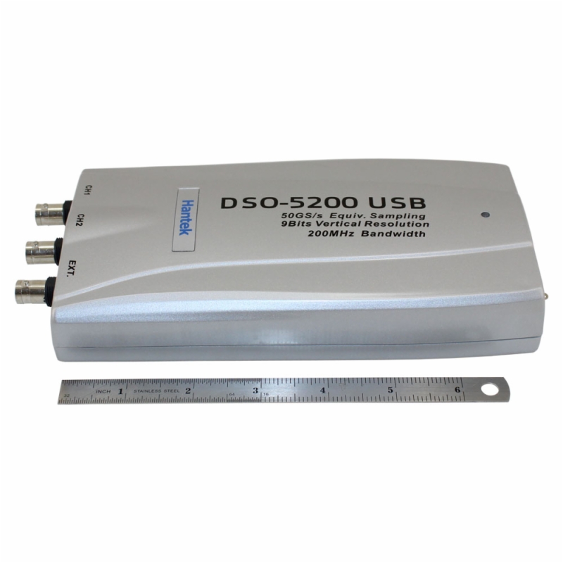 Hantek DSO-2150 PC USBデジタルストレージオシロスコープ New Hantek 200MHz PC Based USB Oscilloscope - DSO-5200