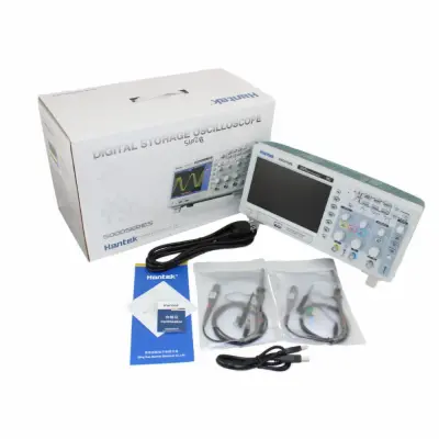 Hantek DSO5202P 2-in-1 Oszilloskop – 200 MHz, 1 GSa/s, 40K Speicher, 7″ TFT, USB – Für Entwicklung & Wartung